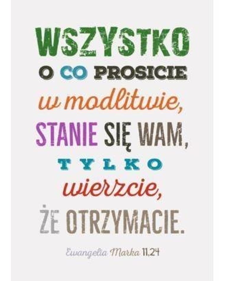 Szaron, kartka okolicznościowa, Wszystko o co prosicie