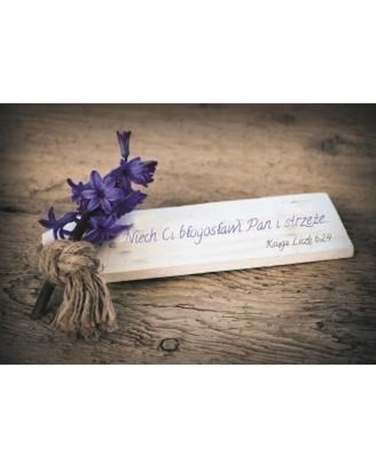 Szaron, kartka składana, Niech Ci błogosławi