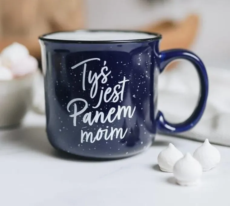 Szaron, kubek vintage, Tyś jest Panem