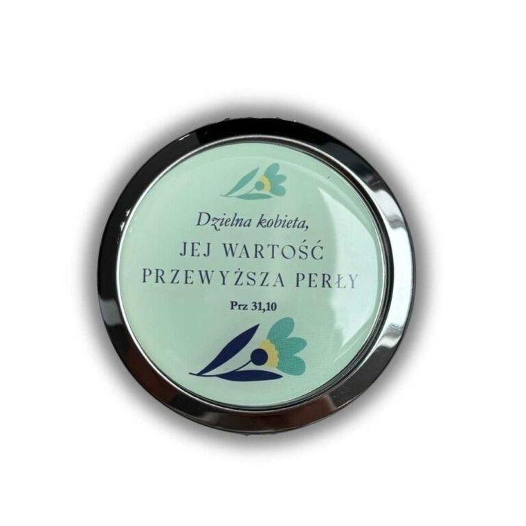 Szaron, lusterko kieszonkowe okrągłe, Dzielna kobieta