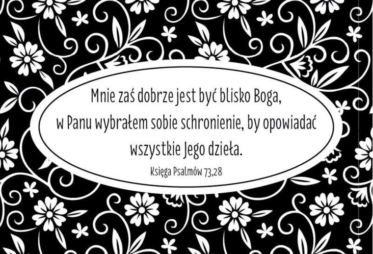Szaron, magnes na lodówkę, Mnie zaś dobrze jest być...