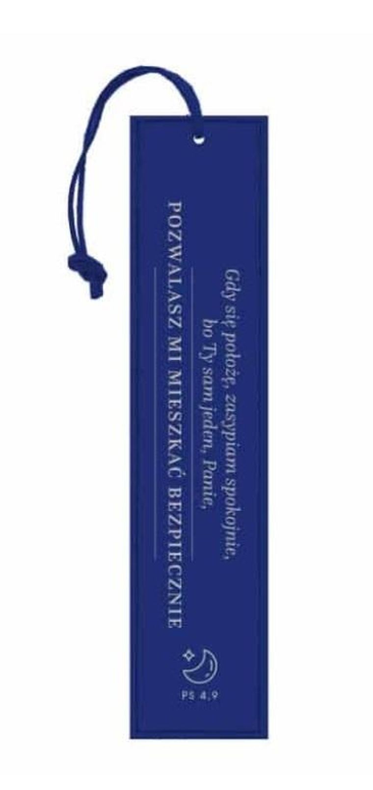 Szaron, zakładka skórzana, Gdy się położę