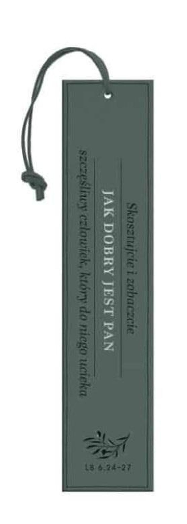 Szaron, zakładka skórzana, Skosztujcie i zobaczcie