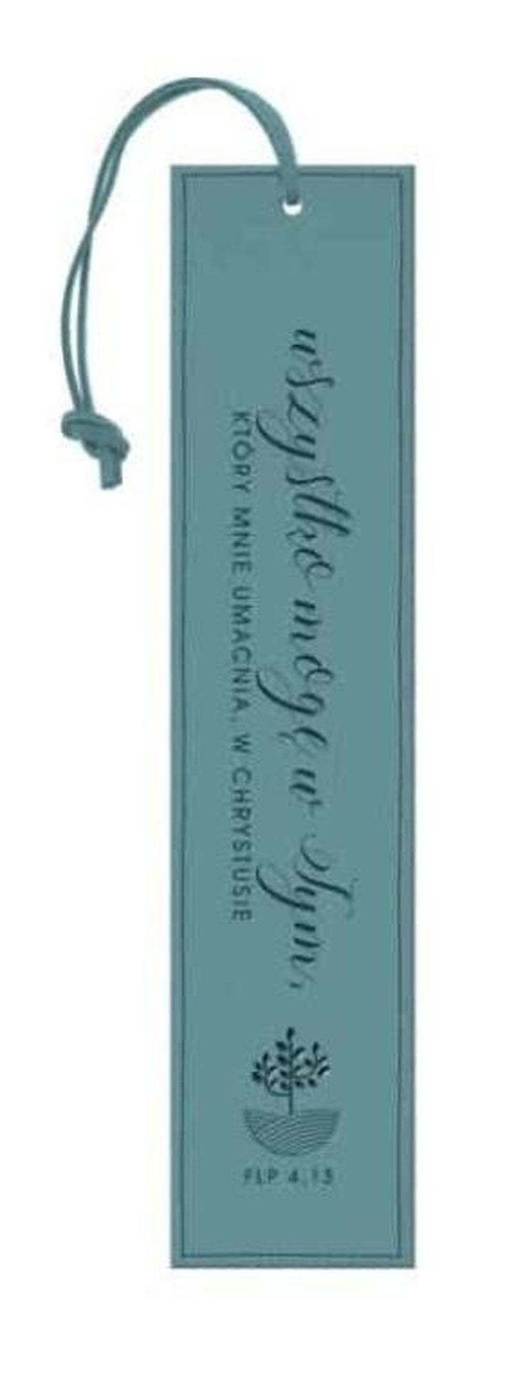 Szaron, zakładka skórzana, Wszystko mogę w tym