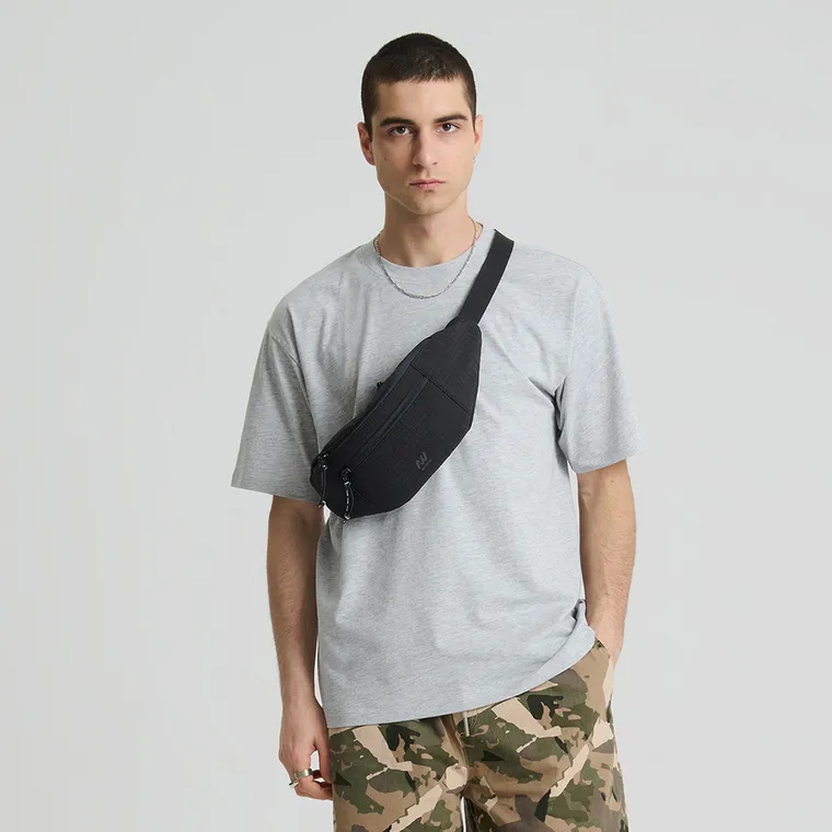 Szary t-shirt basic NOWEAR