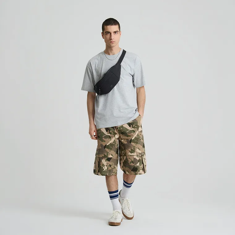 Szary t-shirt basic NOWEAR