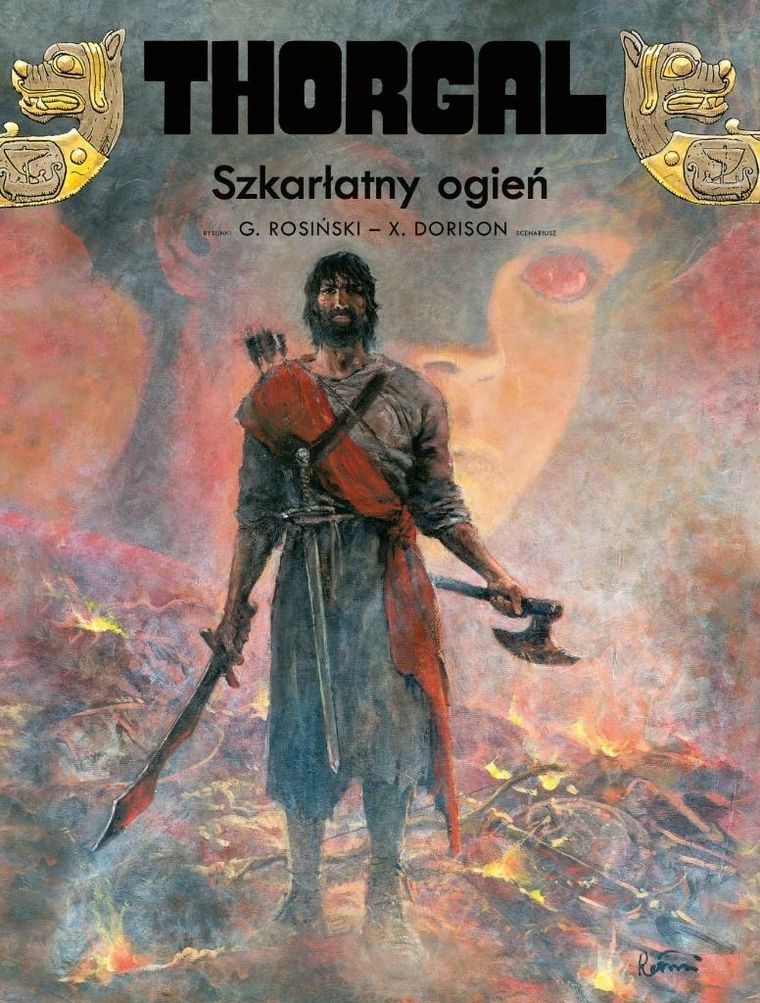 Szkarłatny ogień. Thorgal. Tom 35