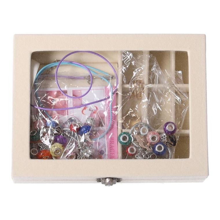 Szkatułka, zestaw do tworzenia biżuterii