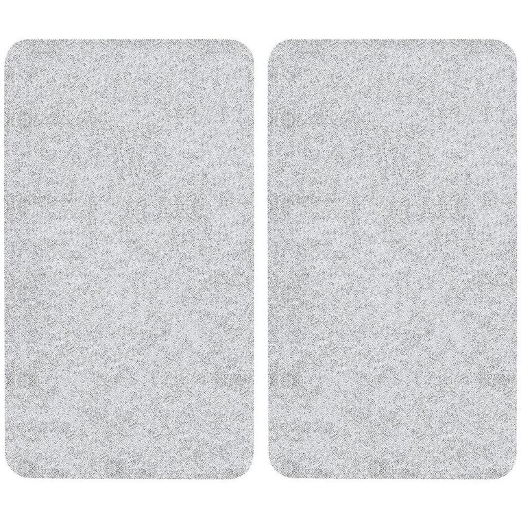 Szklane płyty ochronne, na kuchenkę, przeźroczyste, 2 szt.