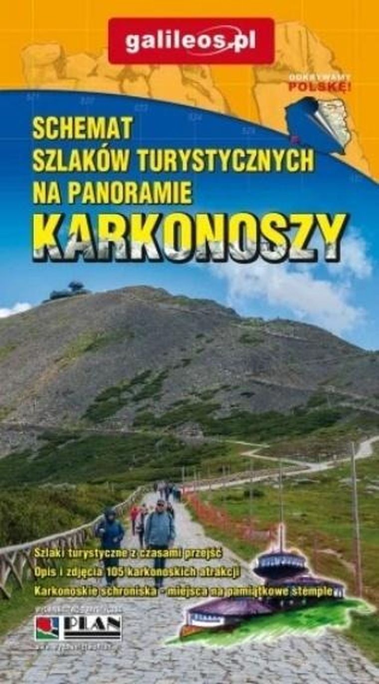 Szlaki turystyczne Karkonoszy. Panorama