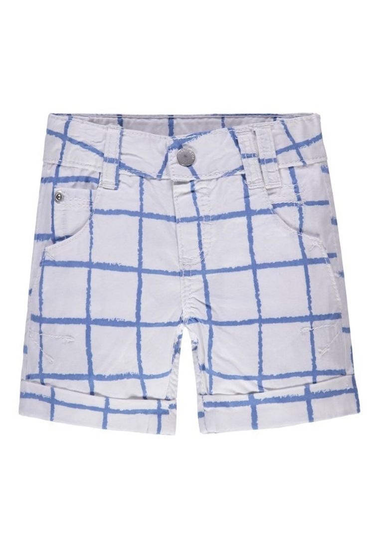 Szorty chłopięce, białe, Kanz