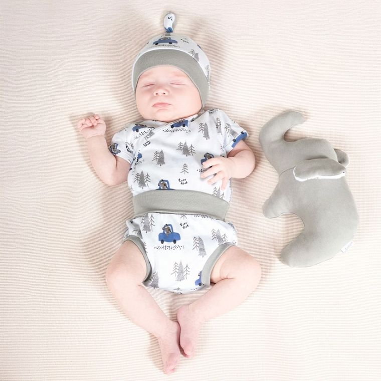 Szorty chłopięce, bloomersy, białe, Nicol