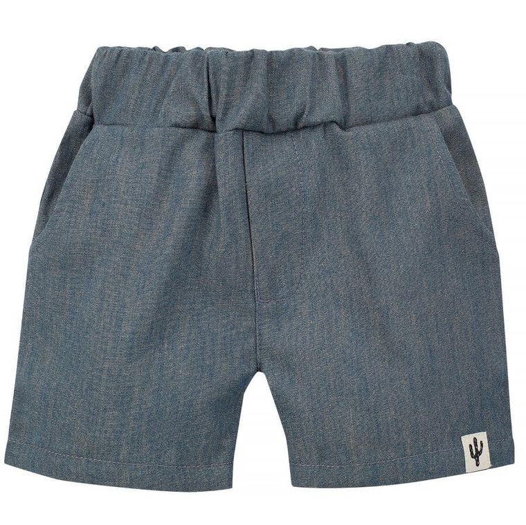 Szorty chłopięce, ciemny denim, Pinokio