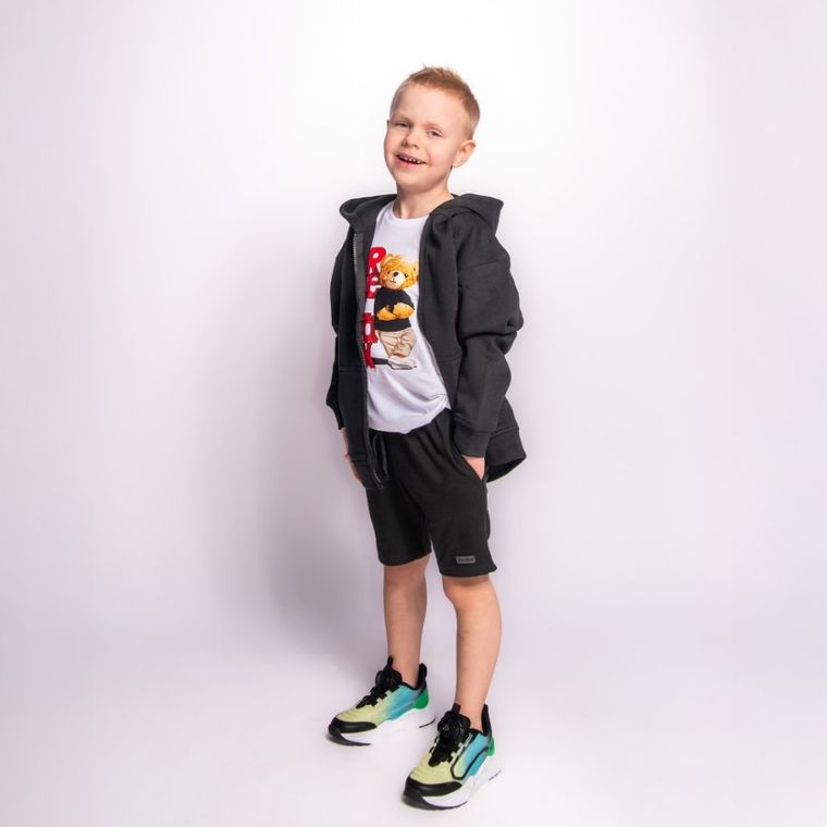 Szorty chłopięce, czarne, Tup Tup