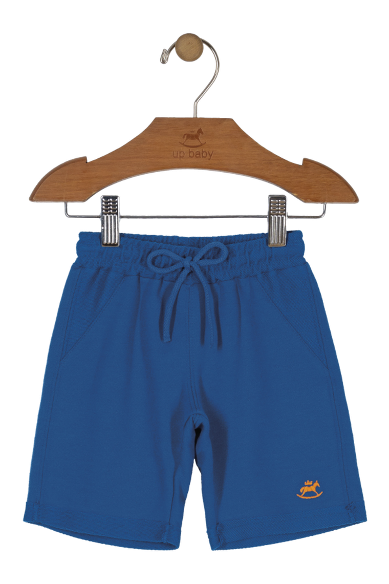 Szorty chłopięce, niebieskie, Up Baby