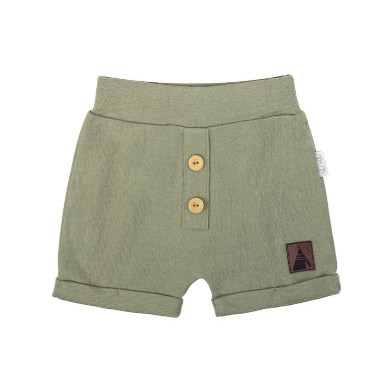 Szorty chłopięce, zielone, Nicol