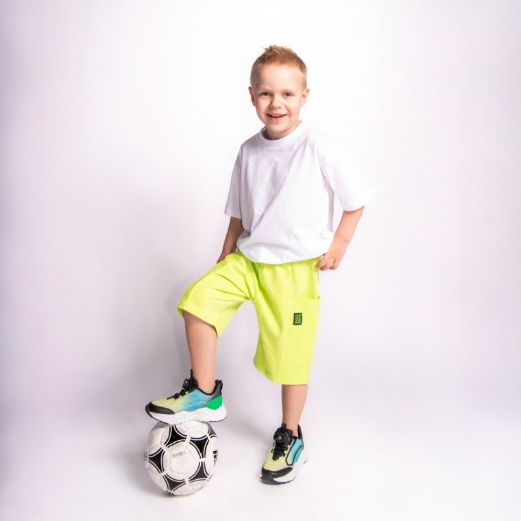 Szorty chłopięce, zielone, Tup Tup