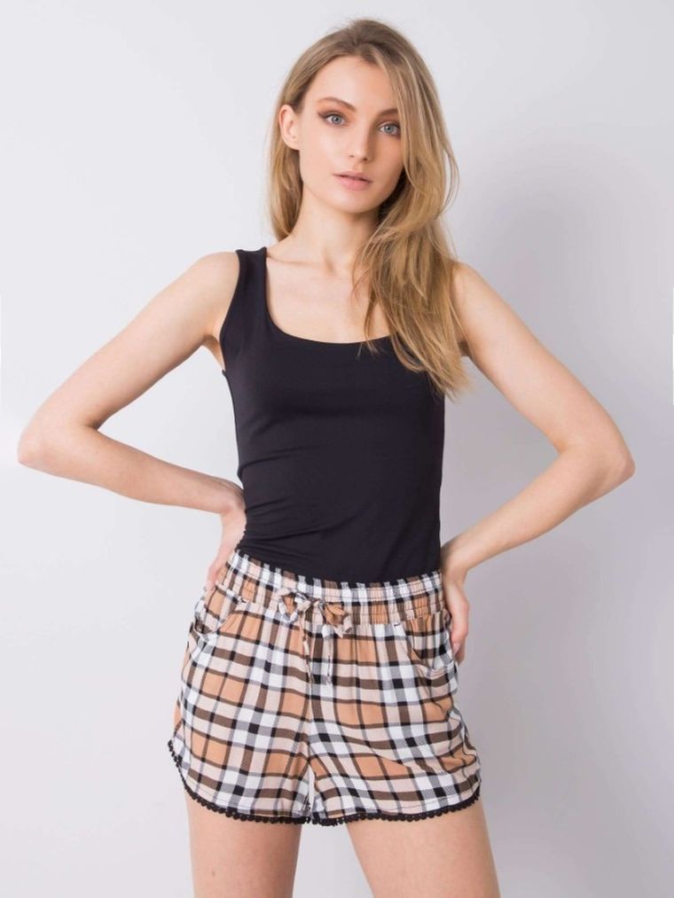 Szorty damskie, brązowe, Fresh Made