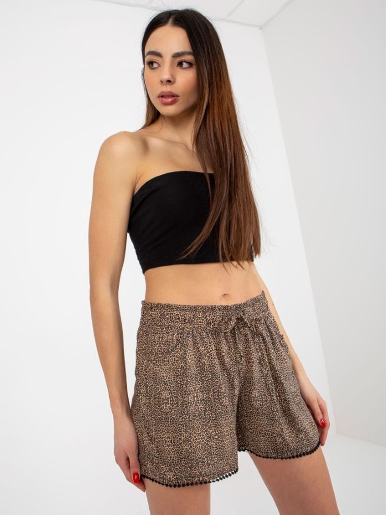 Szorty damskie, brązowe, Fresh Made