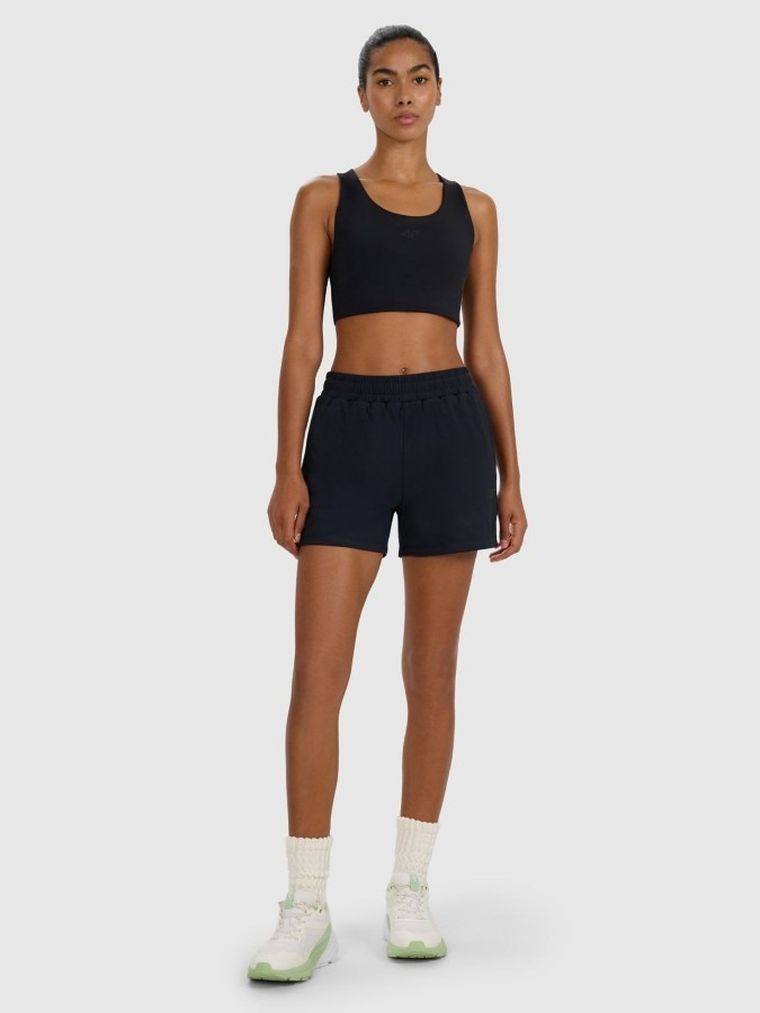 Szorty damskie, czarne, 4F