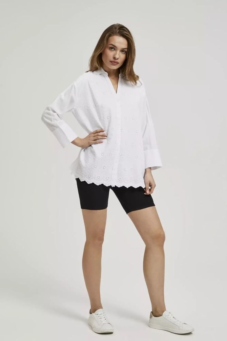 Szorty damskie, kolarki, czarne, Moodo