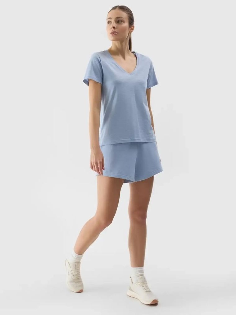 Szorty damskie, niebieskie, 4F