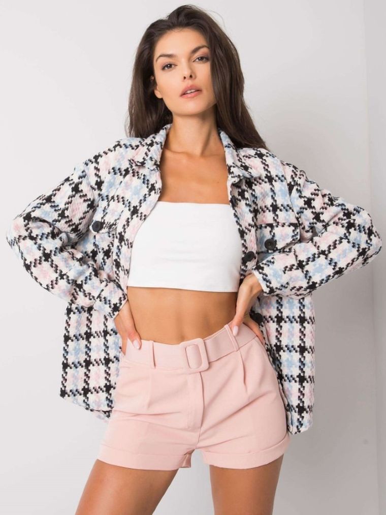 Szorty damskie, różowe, Italy Moda