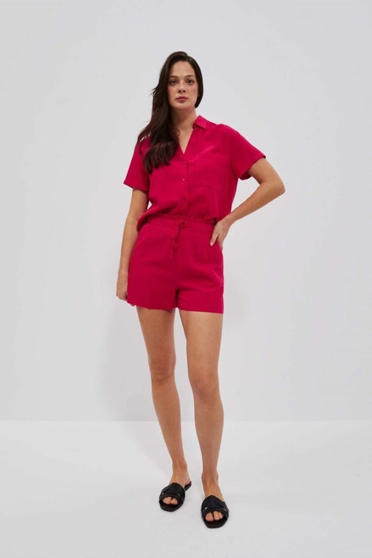 Szorty damskie, różowe, Moodo