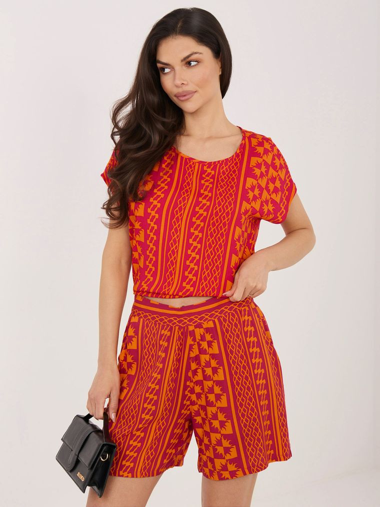 Szorty damskie, różowe, Sublevel