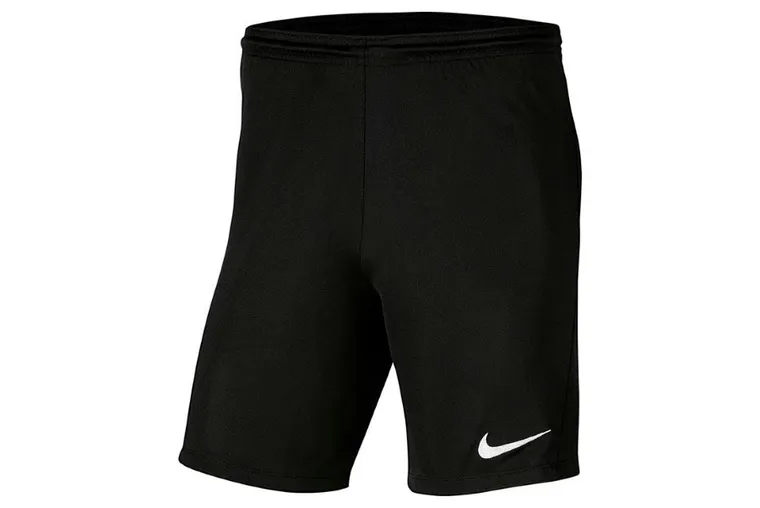 Szorty dziecięce, czarne, Nike Dry Park III Jr