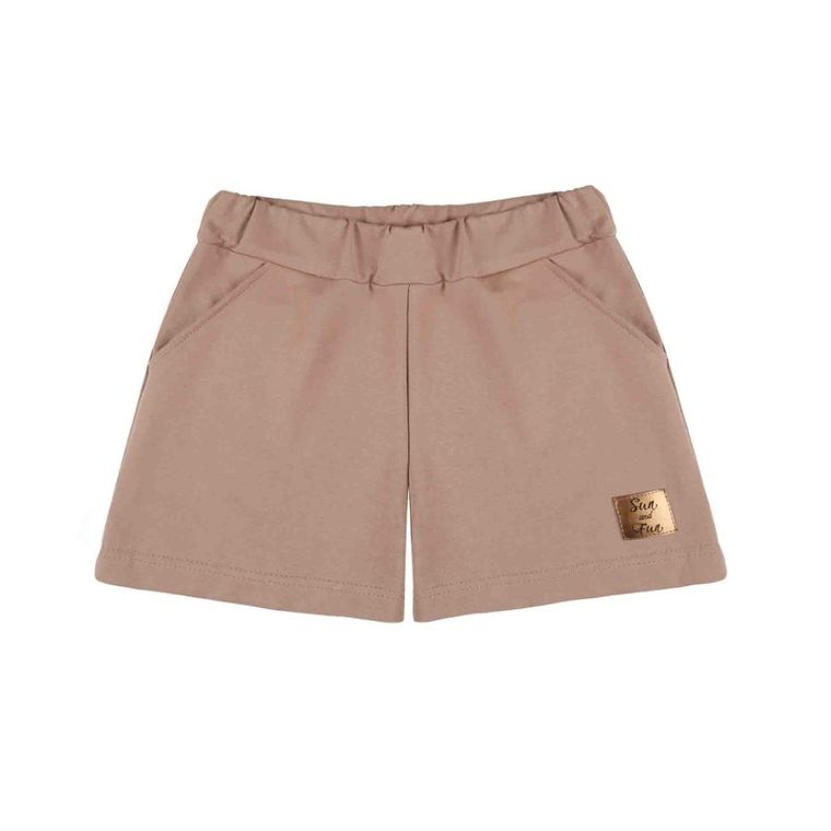 Szorty dziewczęce, beżowe, Tup Tup