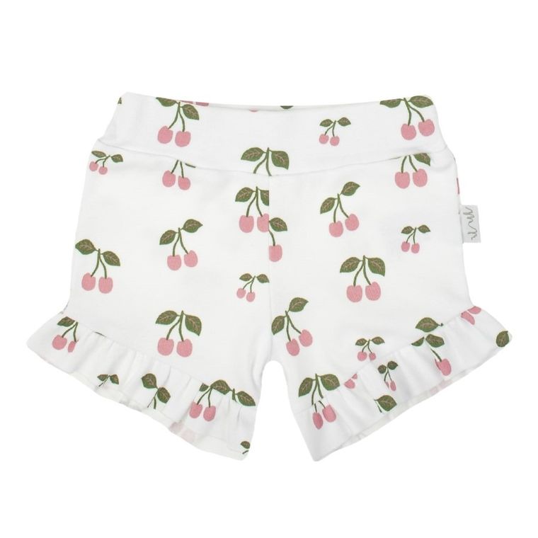 Szorty dziewczęce, białe, Nicol
