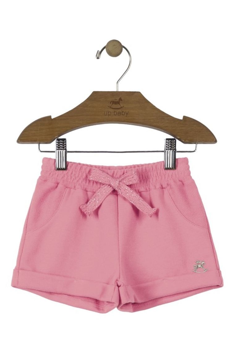 Szorty dziewczęce, różowe, Up Baby