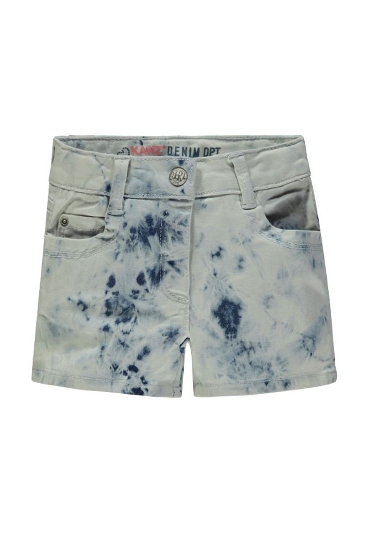 Szorty jeansowe dziewczęce, białe, Kanz