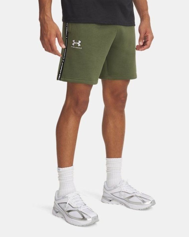 Szorty męskie, zielone, Under Armour