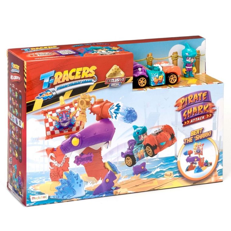 T-Racers, Pirate Shark, zestaw z wyrzutnią