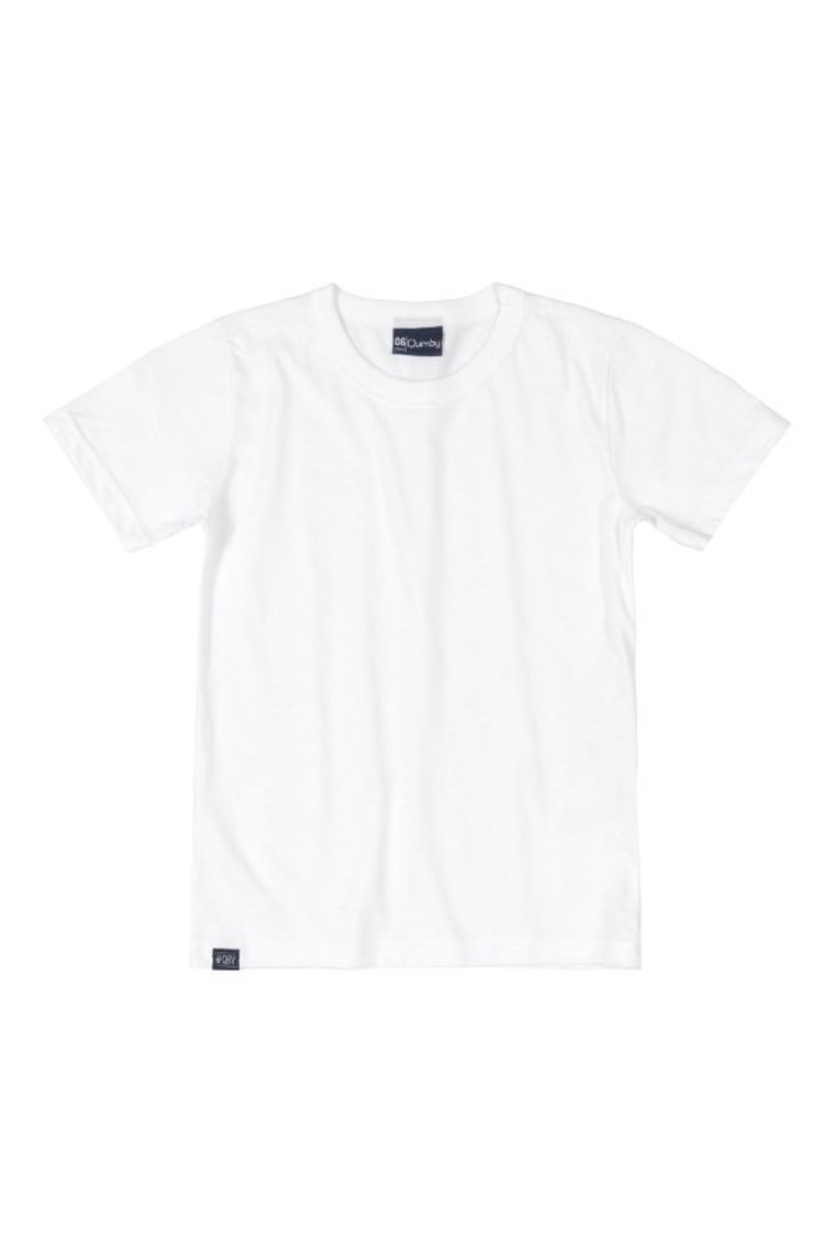 T-shirt chłopięcy, biały, Quimby