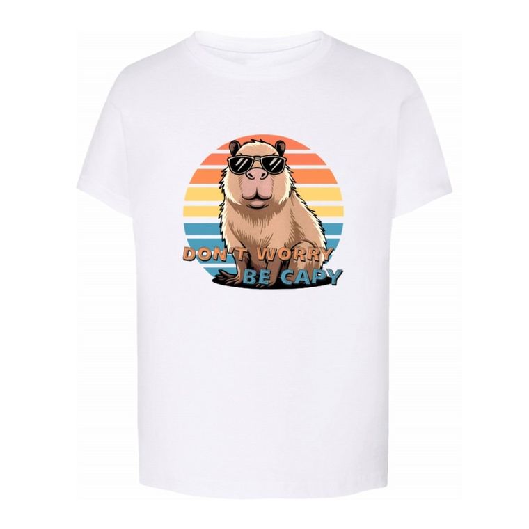 T-shirt chłopięcy, biały, Tup Tup