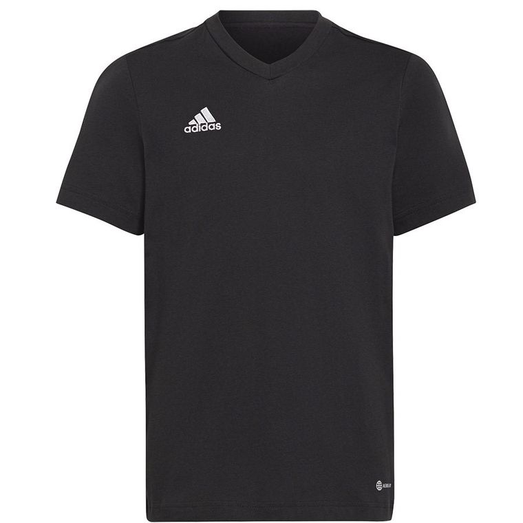 T-shirt chłopięcy, czarny, Adidas