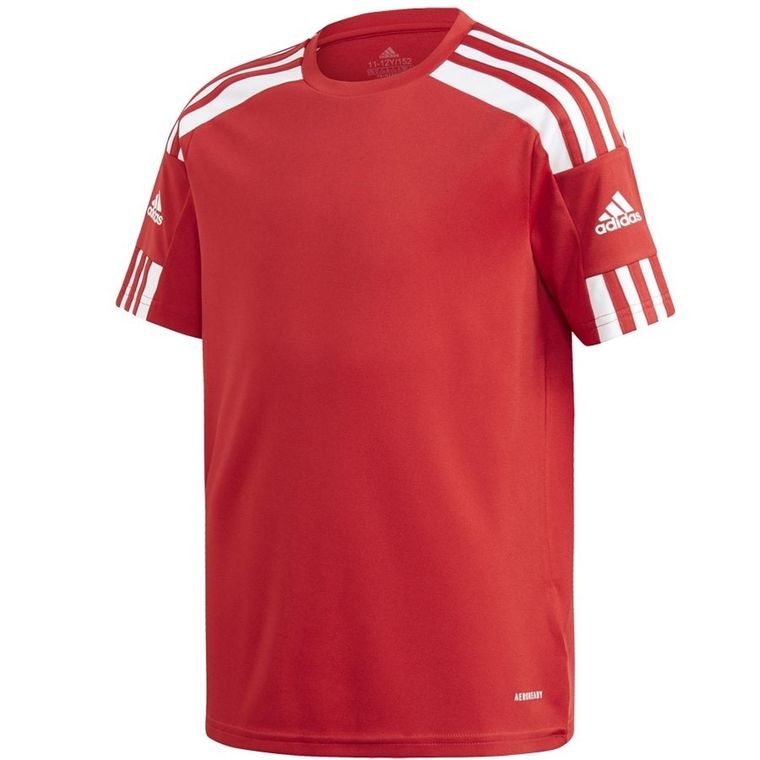 T-shirt chłopięcy, czerwony, Adidas