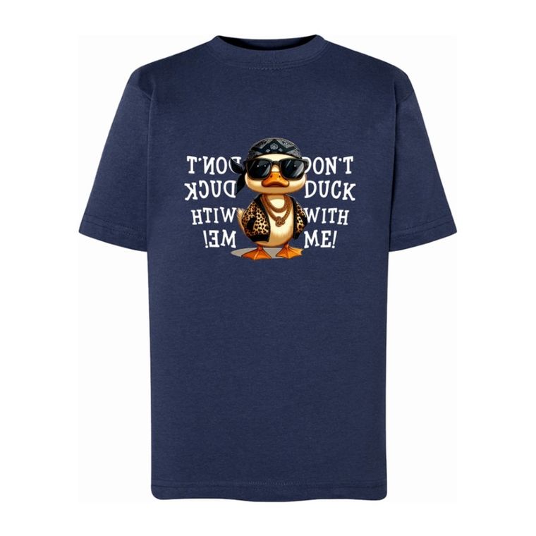 T-shirt chłopięcy, granatowy, Tup Tup