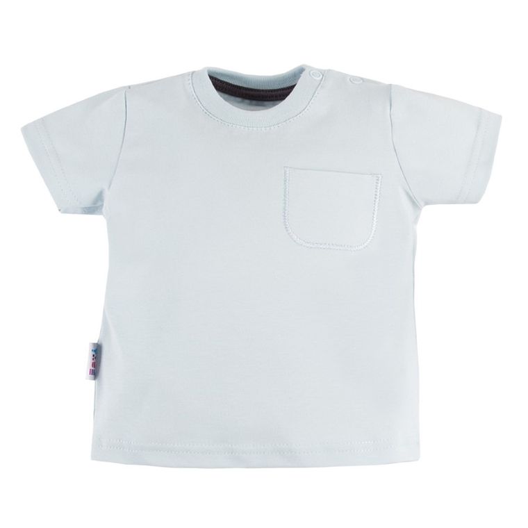 T-shirt chłopięcy, jasnoniebieski, Eevi