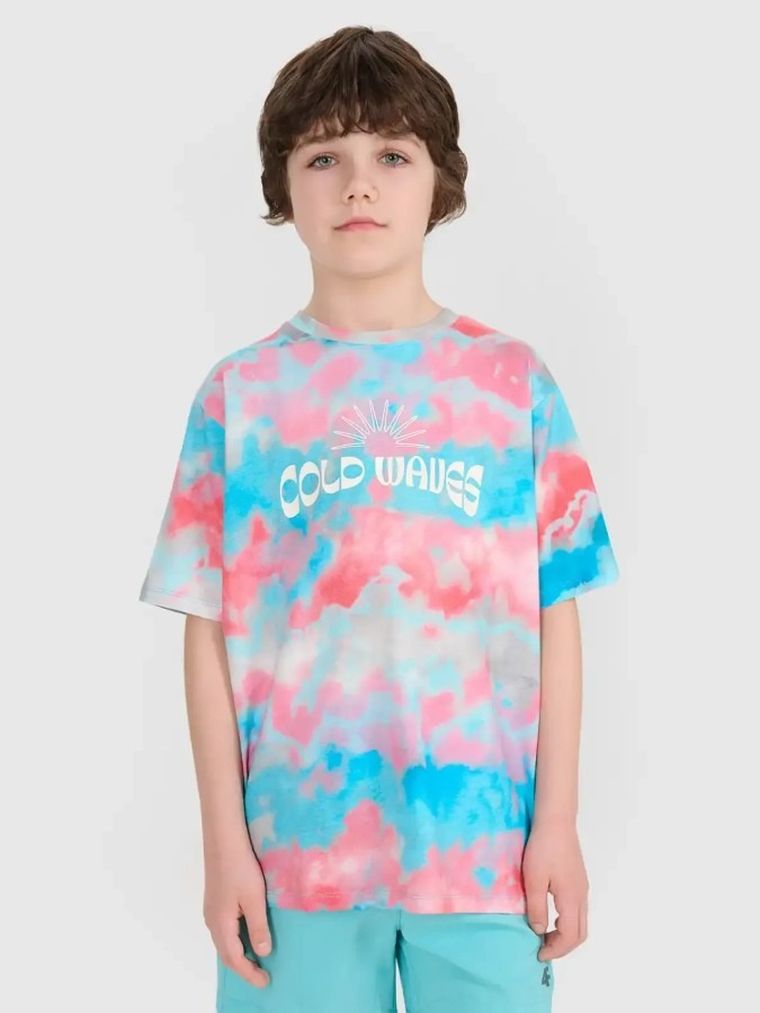 T-shirt chłopięcy, mix, 4F