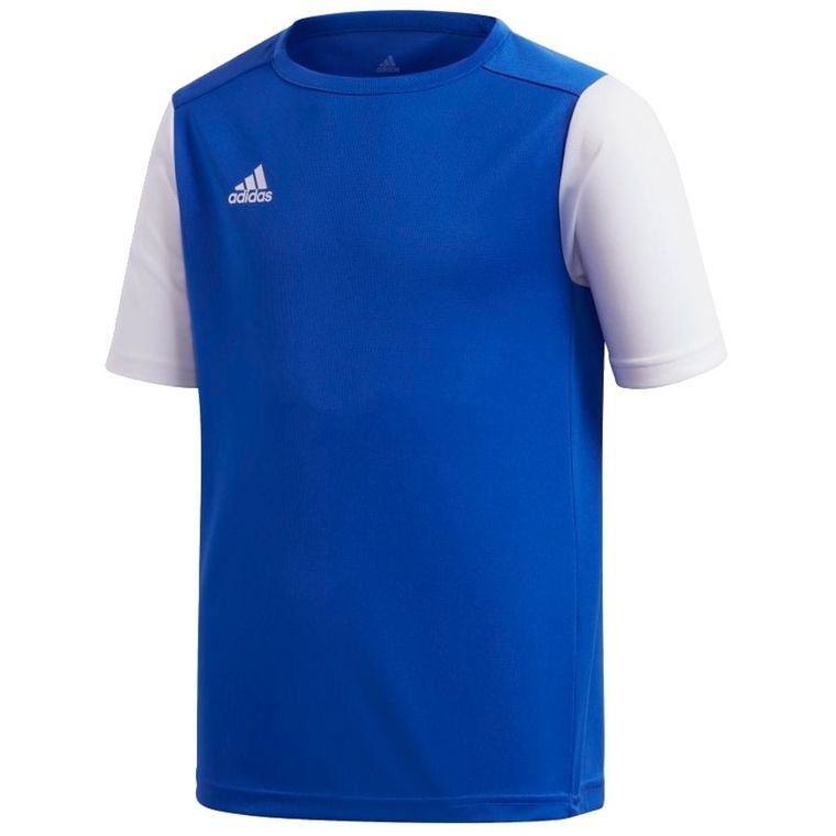 T-shirt chłopięcy, niebieski, Adidas