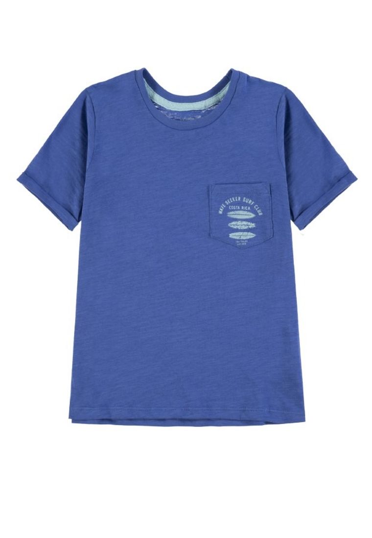 T-shirt chłopięcy, niebieski, Tom Tailor