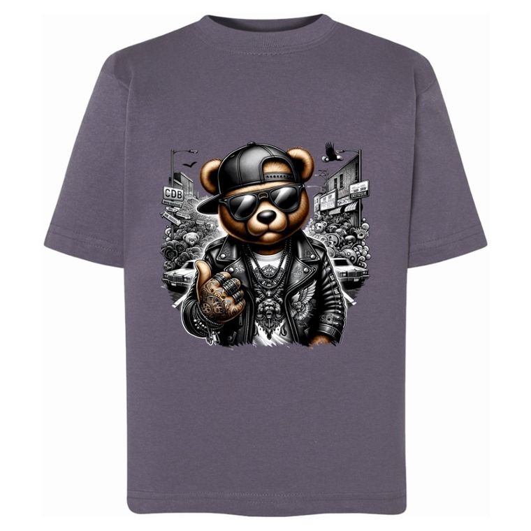 T-shirt chłopięcy, niebieski, Tup Tup