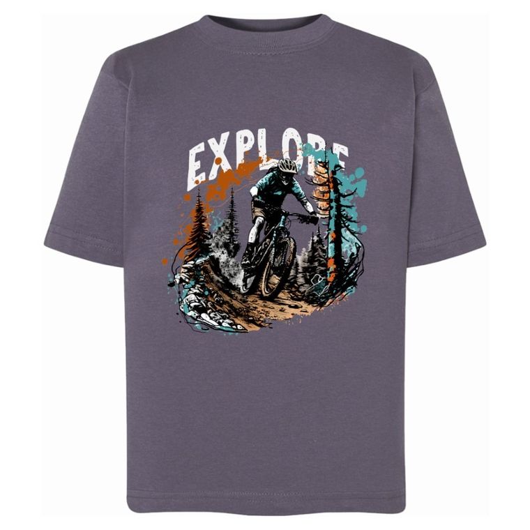 T-shirt chłopięcy, niebieski, Tup Tup