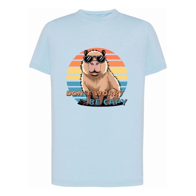 T-shirt chłopięcy, niebieski, Tup Tup