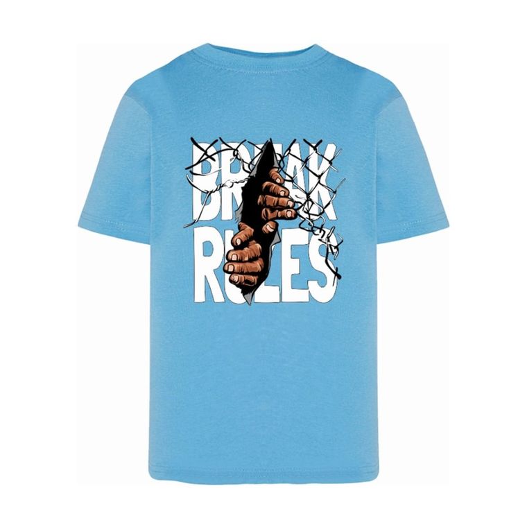 T-shirt chłopięcy, niebieski, Tup Tup