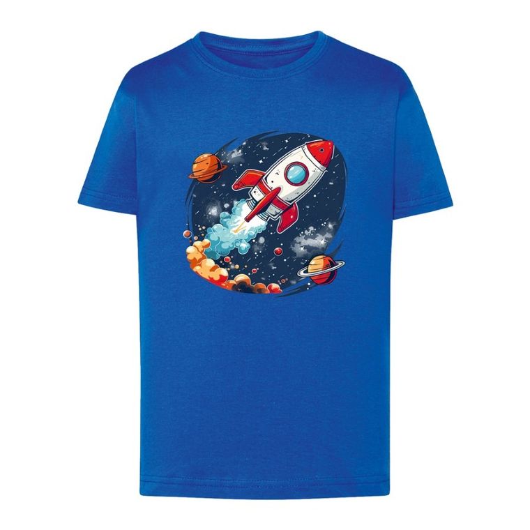 T-shirt chłopięcy, niebieski, Tup Tup